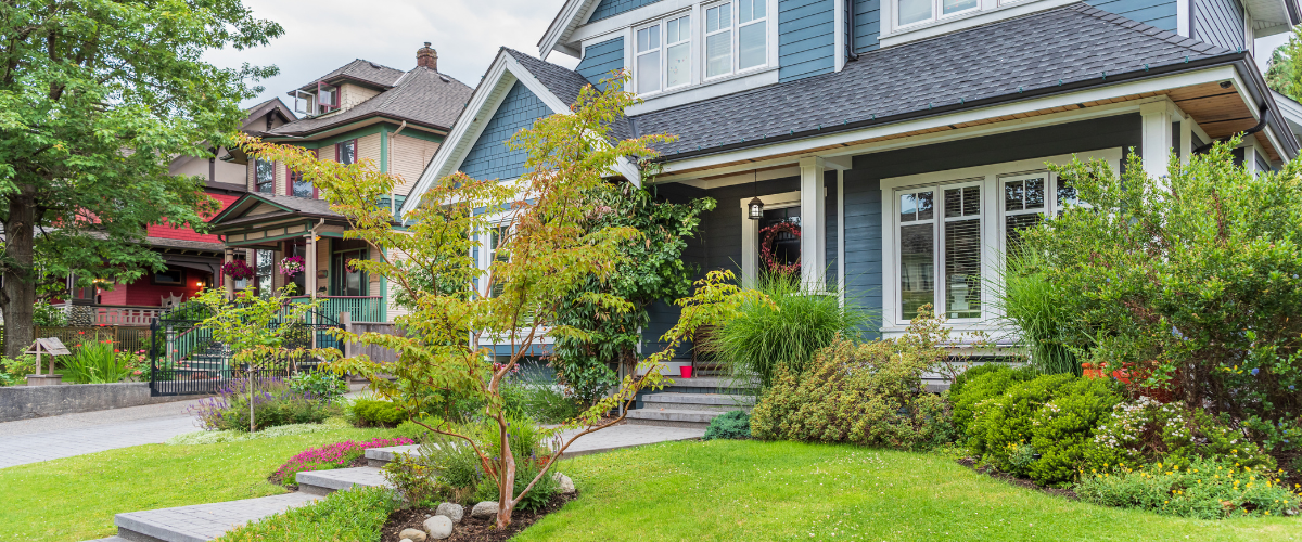 Front exterior of a residential house.